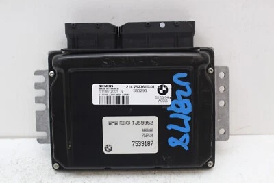 2003 MINI COOPER módulo de unidade de computador de controle de motor ECU ECM 12147527610 FABRICANTE DE EQUIPAMENTO ORIGINAL - Imagem 1 de 4