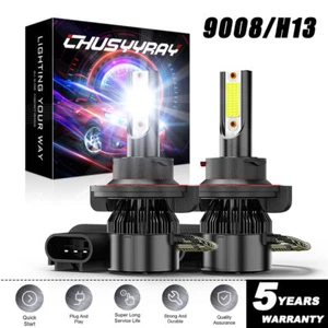 Faros luces altas/bajas 9008 H13 blanco para Dodge Grand Caravan 2008-2010 - Imagen 1 de 11