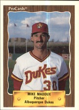 1990 Albuquerque Dukes ProCards #341 Mike Maddux