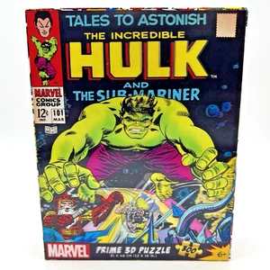 Prime 3D Marvel Comics INCREDIBLE HULK 300-Piece Lenticular Jigsaw Puzzle • NEW - Picture 1 of 5