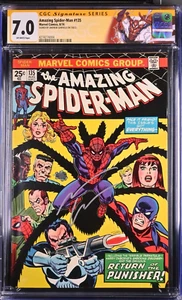 AMAZING SPIDER-MAN #135 - 8/74- SIGNATURE SERIES SIGNED ANDREW GARFIELD -CGC 7.0 - Picture 1 of 2