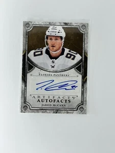 2018-19 UD ARTIFACTS AUTOFACTS JARED McCANN FLORIDA PANTHERS #A-JM NM - Picture 1 of 1