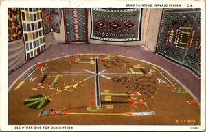 Postal Navajo Indian San Pintura Yebishi - Imagen 1 de 2