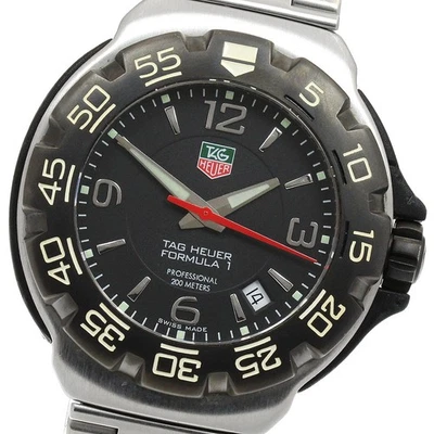 TAG HEUER Formula 1 WAC1110 Date black Dial Quartz Men's Watch_907213 - Image 1 of 4