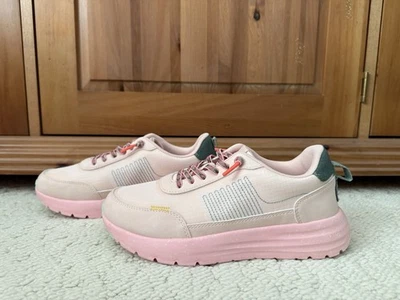 Hey Dude Sirocco Alta W/Friendship Lace (Women’s 7) Pale Pink/Multi; Brand New - Image 1 of 4