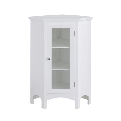 Teamson Home Freestanding Corner Floor Cabinet - Image 1 of 4