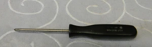 SNAP-ON BLACK HARD HANDLE 5" LONG PHILIPPS #1 TIP SCREWDRIVER #SPP266 - Picture 1 of 5