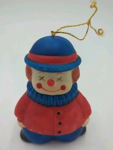 Vintage Clown Weihnachtsschmuck Made in Taiwan - Bild 1 von 4