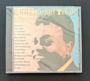 LITTLE JOHNNY TAYLOR Greatest HitsNew SEALED  (Audio CD, 1991) Fantasy Blues - Imagen 1 de 1