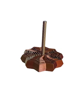 3,5" 3D-Druck Fidget Star Griff Stressabbau Spaß Schreibtisch Spielzeug Erwachsene Kind Geschenk #2 - Bild 1 von 5