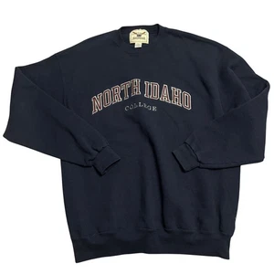 North Idaho College Vintage Embroidered Sweatshirt Mens XL - Picture 1 of 5