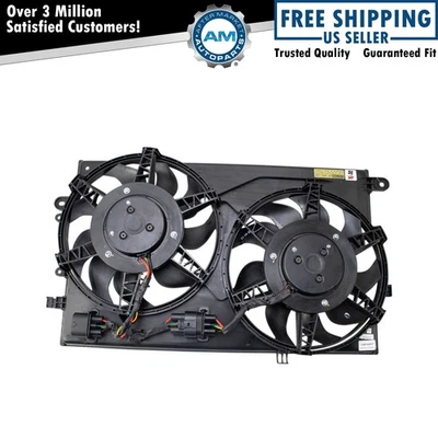 Conjunto de ventilador de refrigeración del radiador del refrigerante del motor ajuste directo para Fiat 500 E Foto 1 de 4