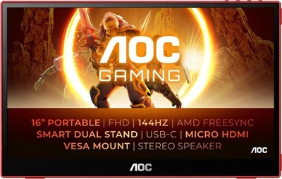 AOC < 23" TFT-Display 16G3 - Bild 1 von 4
