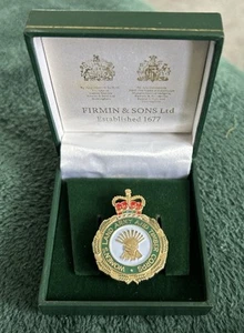 A Women's Land Army & Timber Corps Veterans Badge in Case. - Picture 1 of 1