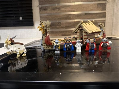 LEGO Marvel Super Heroes Thor 76208 the Goat Boat Building Kit - Image 1 of 4