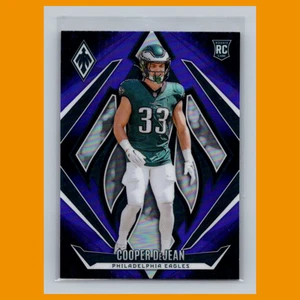 Cooper DeJean Rookie #171 2024 Panini Phoenix Purple Fade Philadelphia Eagles - Imagen 1 de 3