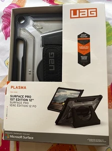 URBAN ARMOR GEAR UAG case - Microsoft Surface Pro 1st Ed. 12" Plasma Ice Black - Picture 1 of 2