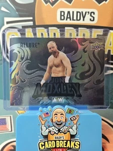 2024 JON MOXLEY #129 UPPER DECK ALLURE AEW BLACK RAINBOW HORIZONTAL SP - Bild 1 von 2