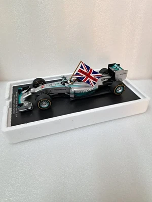 Spark 1:18 Mercedes F1 W05 Lewis Hamilton #44 Winner Abu Dhabi GP 2014 18s159 - Immagine 1 di 4