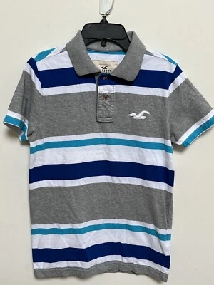 Lote de 6 camisas de manga corta Hollister (5) y American Eagle (1) para niños Foto 1 de 4