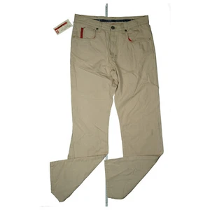 Signum Men Comfort Relax Chino Straight Jeans Pants 34/34 W34 L34 Beige NEW - Picture 1 of 9