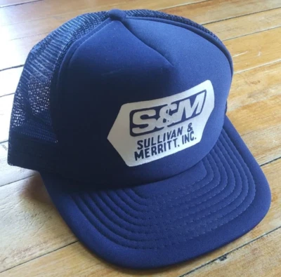 De colección S&M CONSTRUCCIÓN Publicidad Snapback Malla Gorra BUEN OL' BOY Sombrero Foto 1 de 4