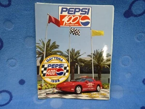 1993 Daytona Pepsi 400 Program Staring Lineup and Patch - Picture 1 of 3
