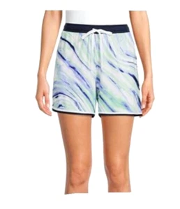 Ladies  Pajama Shorts  Blue  Swirl Size Medium (8-10) NEW - Picture 1 of 1