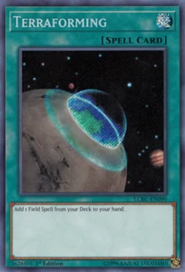 Terraforming LCKC-EN090 Secret YUGIOH Colección Legendaria Kaiba - Imagen 1 de 1