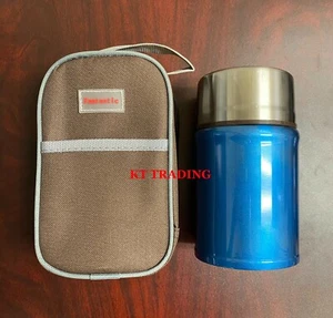 LARGE Thermos Vacuum Insulated Stainless Steel Food Jar Container + Spoon 26oz - Picture 1 of 7