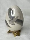 Art d'œufs en porcelaine céramique faite main The Craft Gallery - oiseaux et papillons d'or