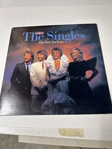 ABBA "The Singles (first 10 years)" 1982 American 2Lp NM - Picture 1 of 5