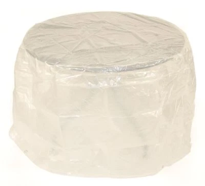 Schutzhülle Abdeckhaube Schutzplane Gartenmöbel Tisch 70cm rund, PE transprent