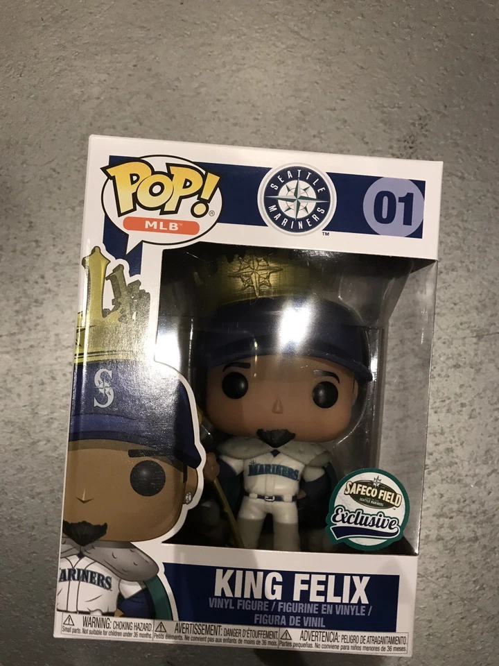 Vinilo Funko Pop Rey Félix Hernández Marineros de Seattle 23/09/17 Sorteo Estadio Foto 1 de 1
