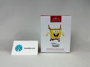 Hallmark 2024 Nickelodeon SpongeBob's Holiday Rush ricordo ornamento - Foto 1 di 8