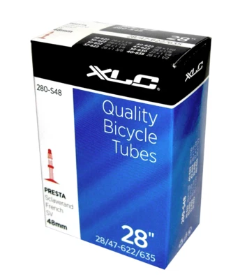 28 " Bicycle Hose 27/28 x 1.1/8-1.75 28/47-622 Sv 48mm Presta French - Image 1 of 2