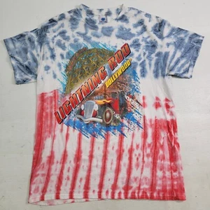 Dollywood Lightning Rod Memorabilia T-Shirt Batik Dolly Parton Motiv Herren Gr. M - Bild 1 von 6