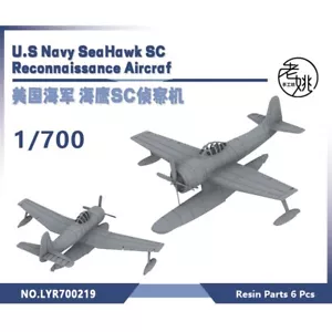 Yao's Studio 1/700 Military Model Kit USN SeaHawk SC Reconnaissance Aircraft - Picture 1 of 10
