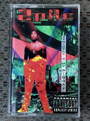 2Pac STRICTLY 4 MY N.I.G.G.A.Z. Cassette Tape Rap Hip Hop (1993) - Image 1 of 4