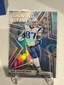 2016 Prizm Shining Stars ROB GRONKOWSKI silber - Bild 1 von 2