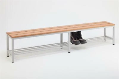 Szagato Umkleidebank + Schuhrost 150x30 Sitzbank Garderobe Umkleidesitzbank - Bild 1 von 4