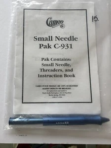 Punch Needle with Small Needle, Threders and Instruction Book - Picture 1 of 4