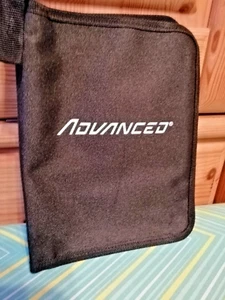 Bike Parts Fahrrad-Dokumententasche ADVANCED Logo schwarz 18 x 24 cm NEU - Picture 1 of 2