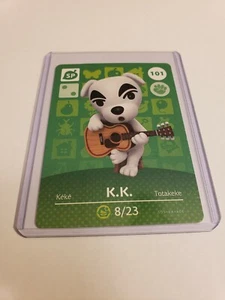 !SUMMER SALE! K.K. Slider # 101 Animal Crossing Amiibo Card Series 2 MINT!!! - Picture 1 of 1