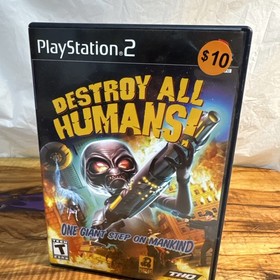Destroy All Humans - Sony PlayStation 2, 2005 - CIB Tested - PS2 PSTwo