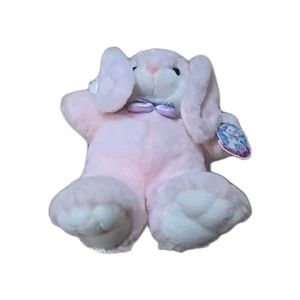 Vintage DanDee Easter Bunny Plush 20" Pink Stuffed Animal Floppy Ears Large - Picture 1 of 8