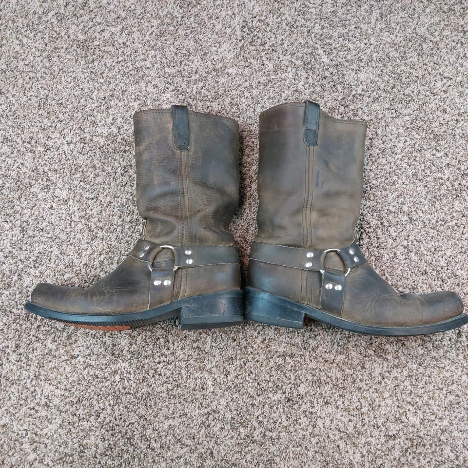 Botas arnés Durango Crossroads para hombre 12EE cuero cejas motociclista occidental Foto 1 de 4