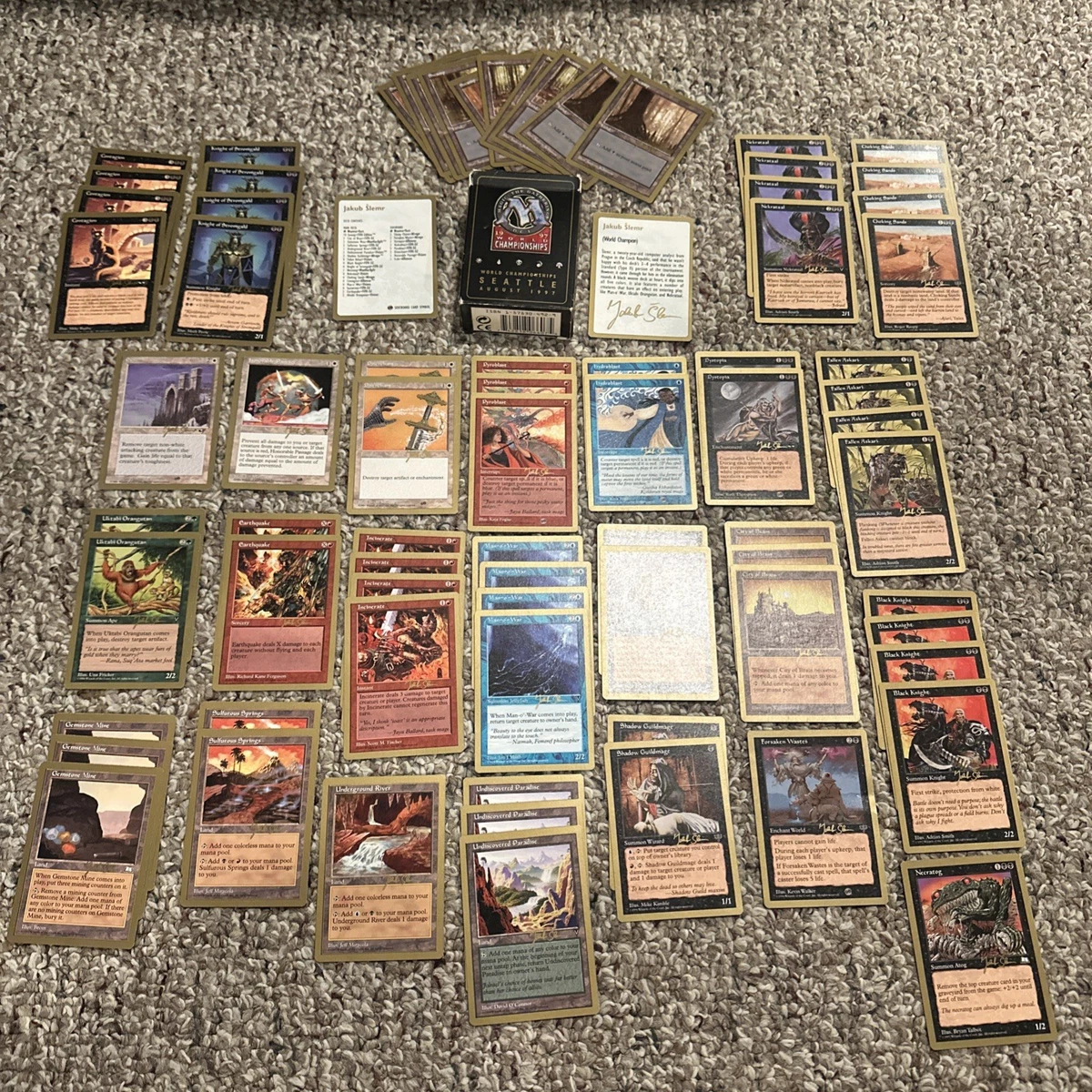 magic world championship deck | eBay