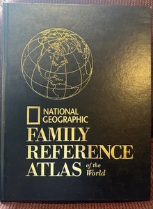 National Geographic Family Reference Atlas of the World large coffee table book - Bild 1 von 15