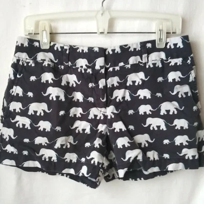 Ann Taylor LOFT шорты 2 S льняной синий слон Ривьера короткие средний - Изображение 1 из 4